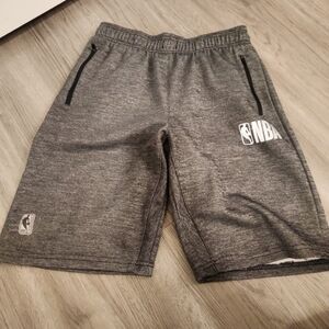 🐻 NBA Black and Gray Tag Detail Shorts